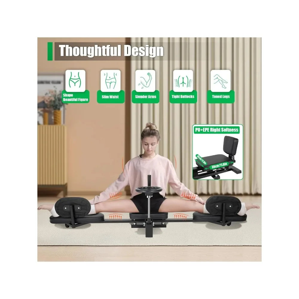 Adjustable Leg Stretcher for Flexibility Training and Muscle Recovery