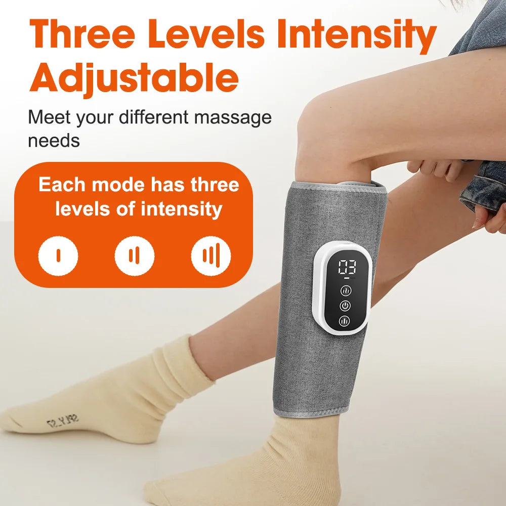 PASTSKY Wireless Heated Calf Massager With 360 Degree Air Compression