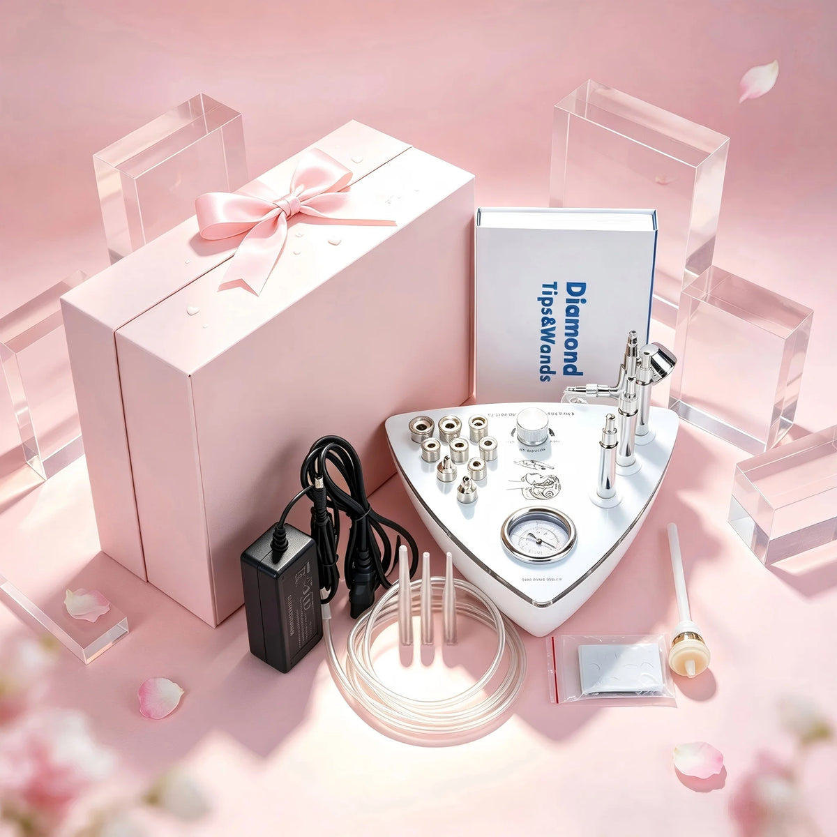 Professional 3 In 1 Facial Microdermabrasion Skin Care Beauty Device