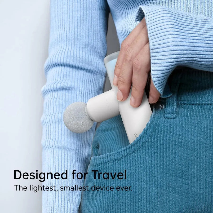 Portable Massage Gun for Back Pain Relief With Facial Mode