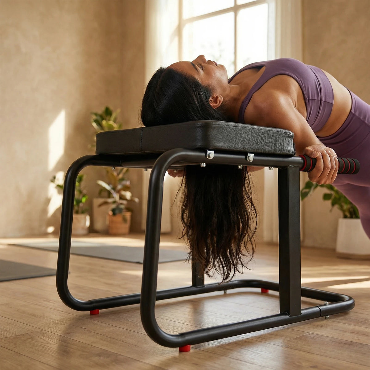 ATUOTIN Yoga Headstand Bench for Handstand Training and Fitness