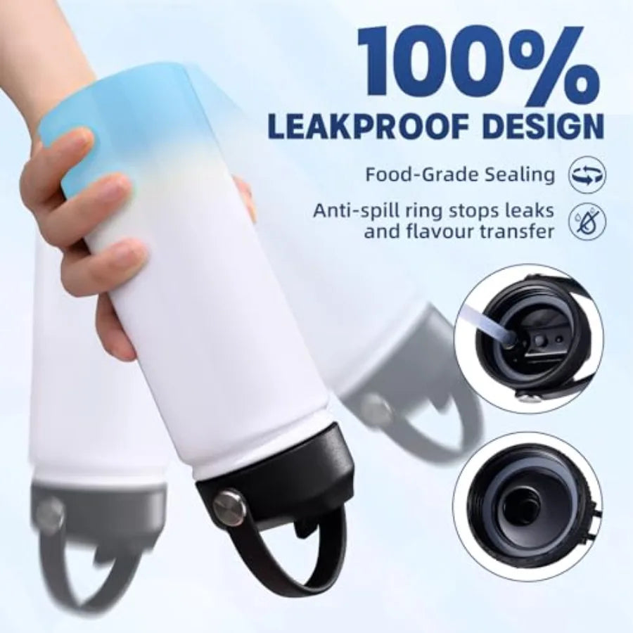 Sublimation Stainless Steel Water Bottle Blanks With Wide Mouth