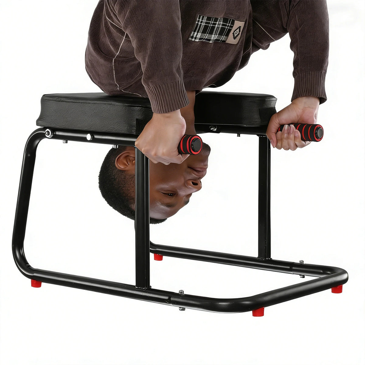 ALIILEE Yoga Inversion Bench with Anti Slip Mat for Training