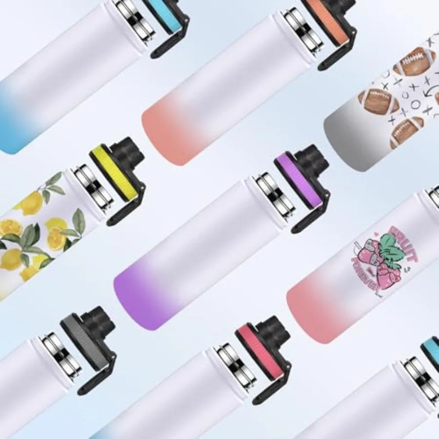 Sublimation Stainless Steel Water Bottle Blanks With Wide Mouth