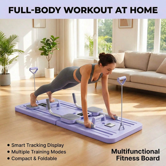 HanTai Foldable Pilates Reformer Board With USB Port