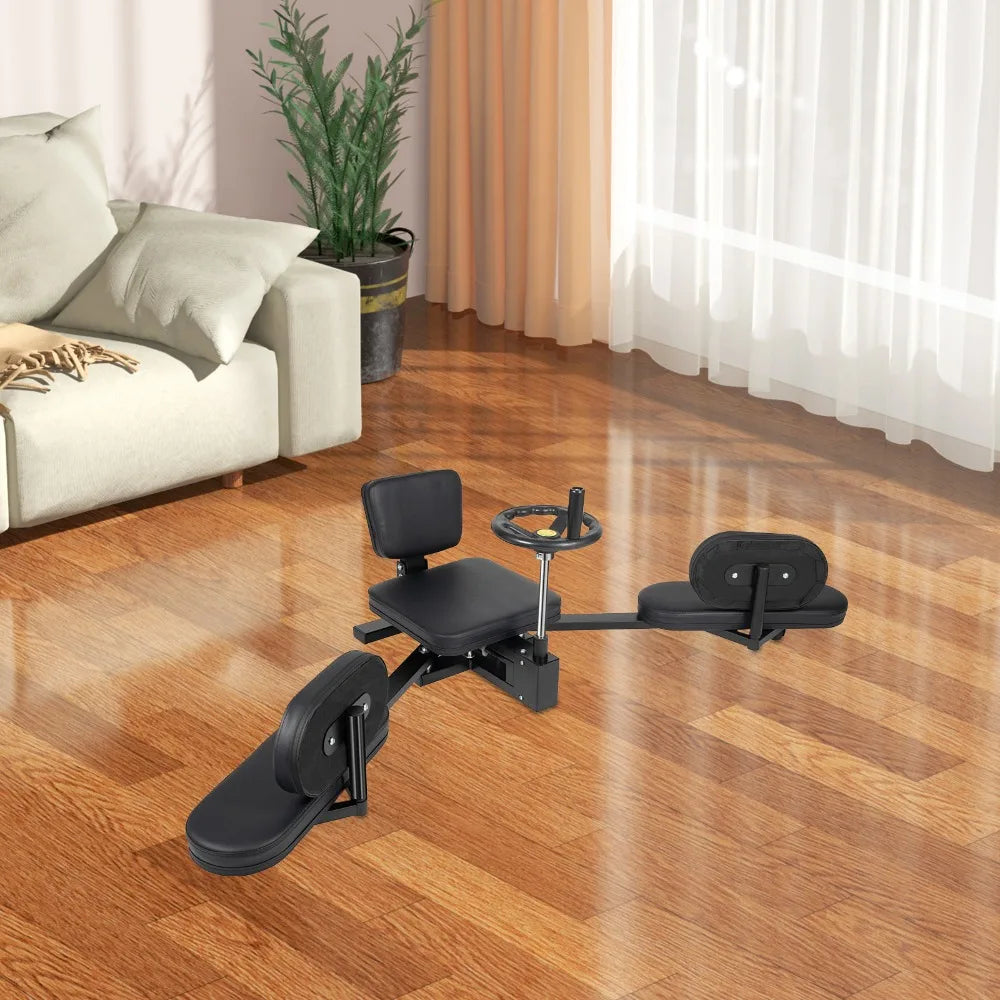 Adjustable Leg Stretcher for Flexibility Training and Muscle Recovery