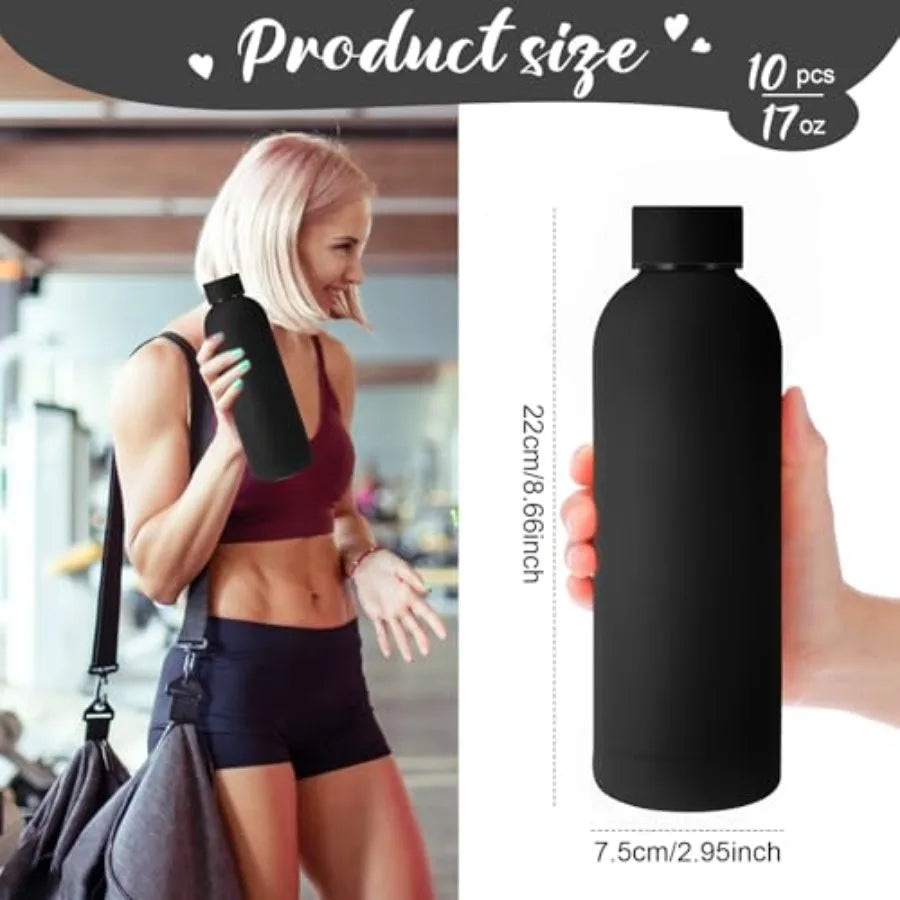 Titanium Double Wall Vacuum Water Bottle Teacher Appreciation Gift