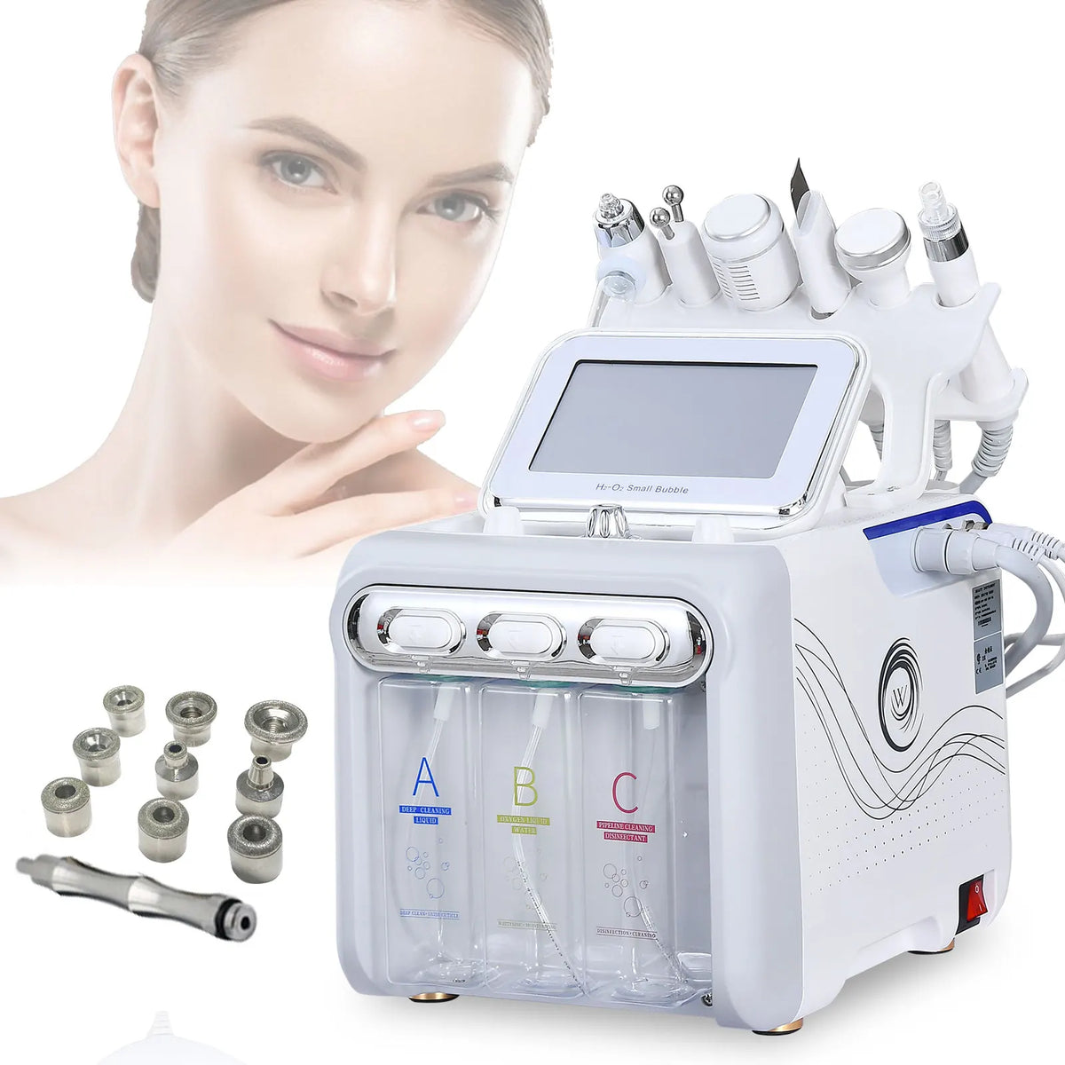 Amilibeauty 7 In 1 Hydra Facial Machine For Professional Skincare