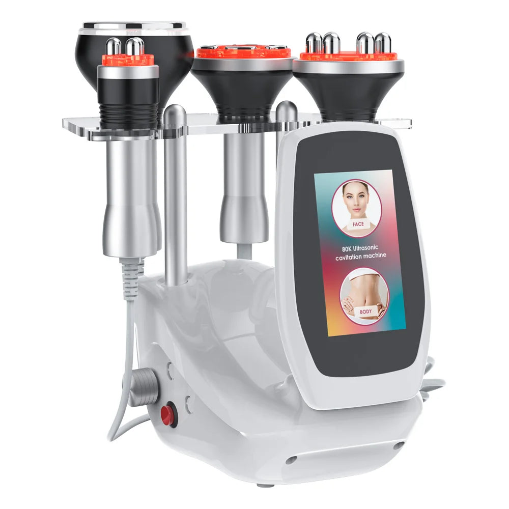 Four In One Ultrasonic Body Cavitation Skin Tightening Facial Massager