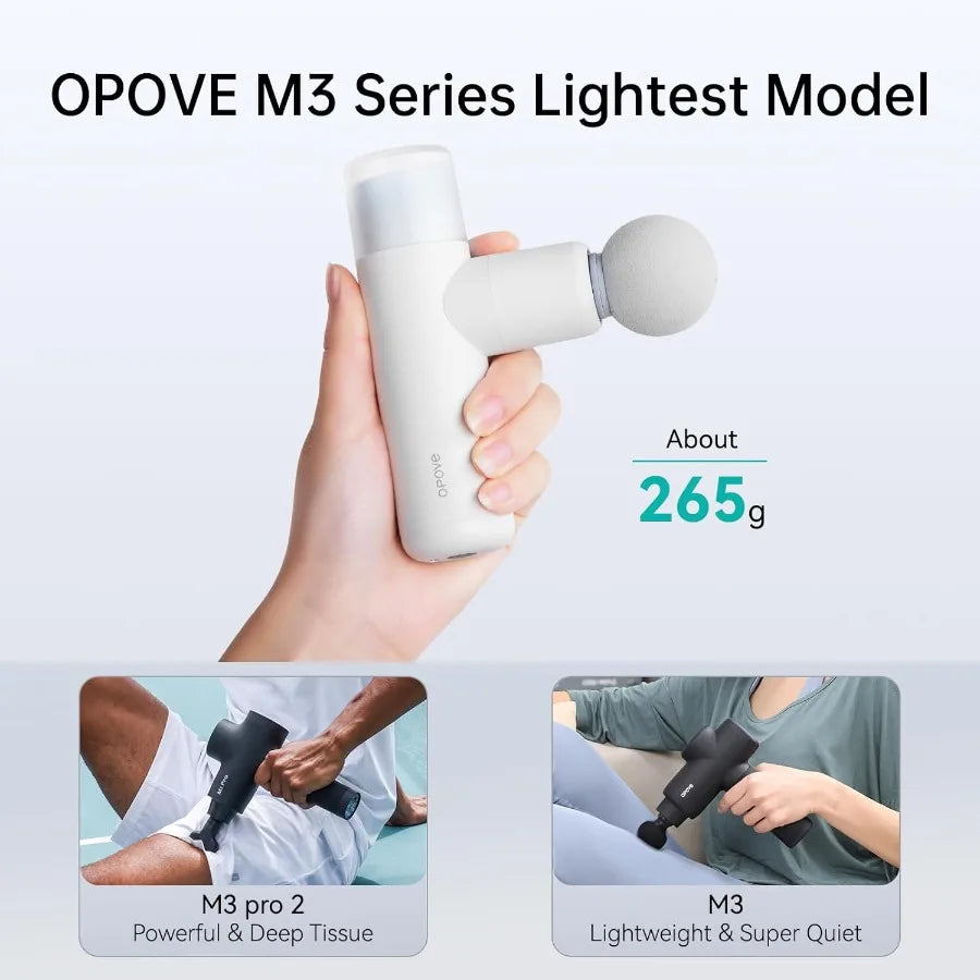 Portable Massage Gun for Back Pain Relief With Facial Mode