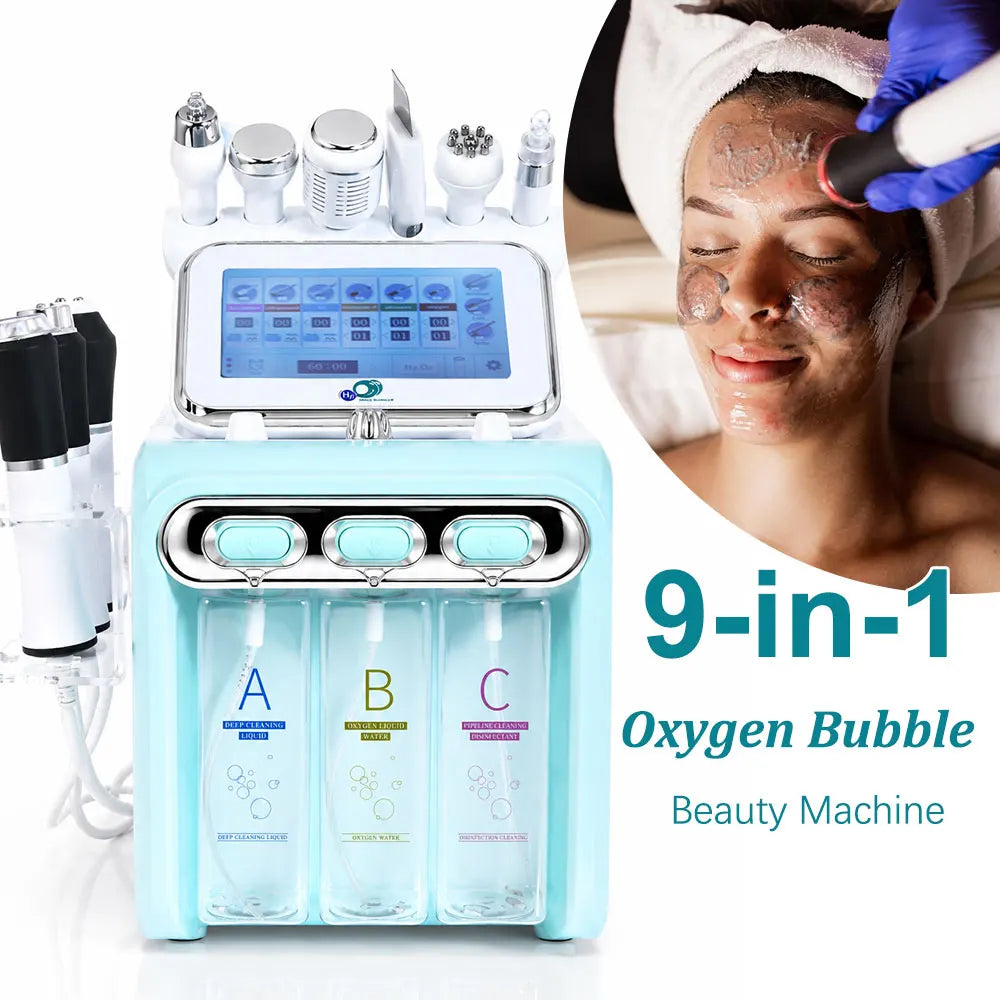 Amilibeauty Nine In One Hydra Oxygen Facial Skin Care Machine