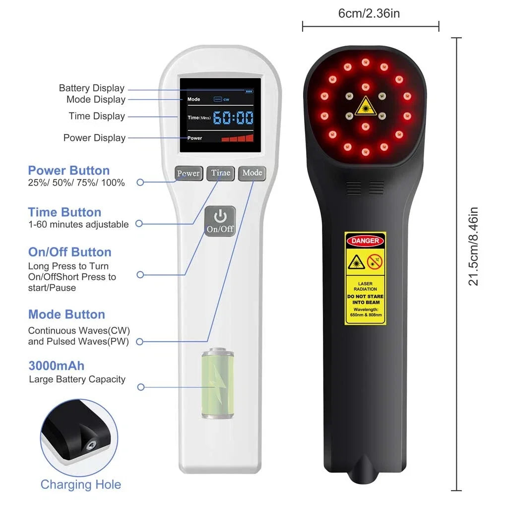 Frovab Portable Low Level Light Therapy Device for Pain Relief