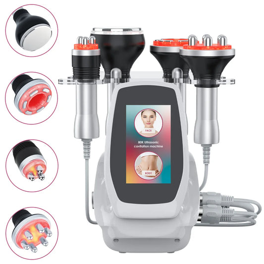 Four In One Ultrasonic Body Cavitation Skin Tightening Facial Massager