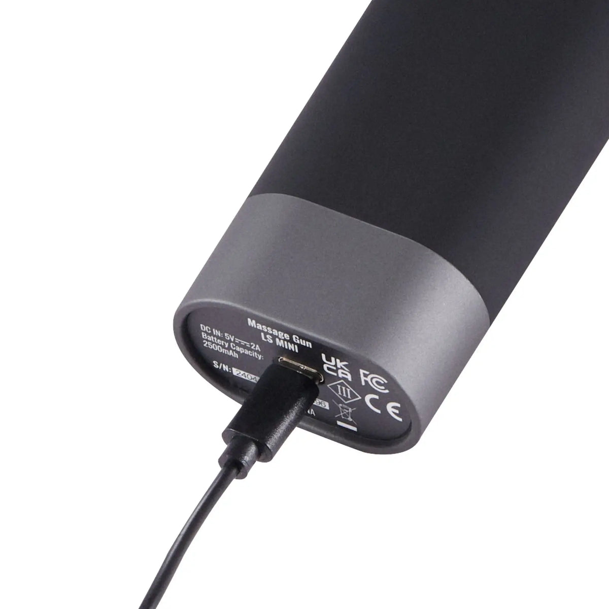 Percussion Massage Gun With 5 Speeds And 6 Massage Heads