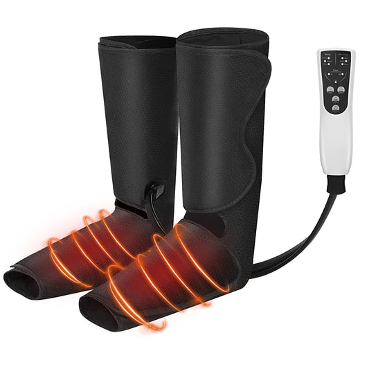 SEJOY Leg Compression Massager With Foot Heat And Calf Massage