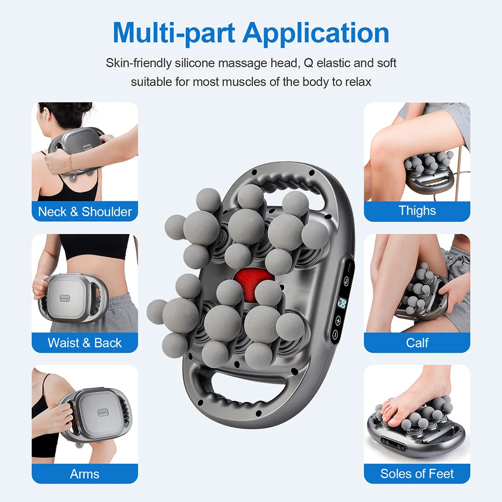 Foreverlily High Frequency Fascia Massage Gun for Body Relief