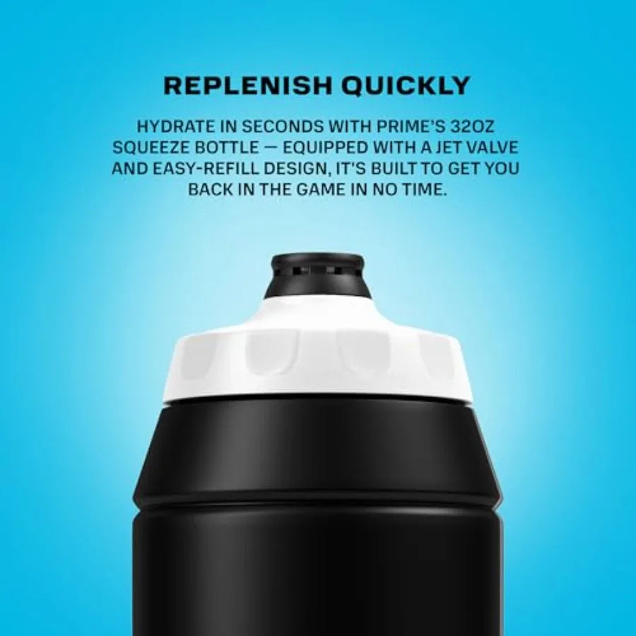 Leakproof Ergonomic Squeeze Sports Water Bottle With Easy Grip Design