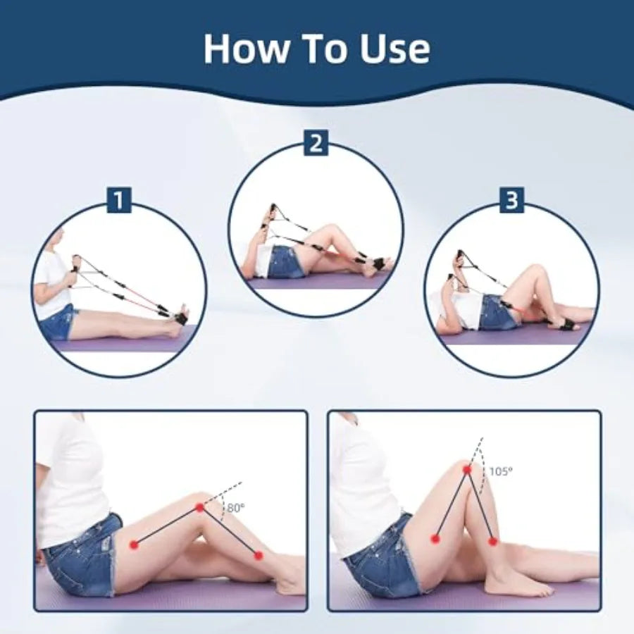 Knee Replacement Recovery Aids and Leg Stretcher Exerciser