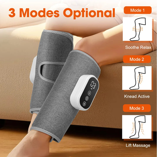 PASTSKY Wireless Heated Calf Massager With 360 Degree Air Compression