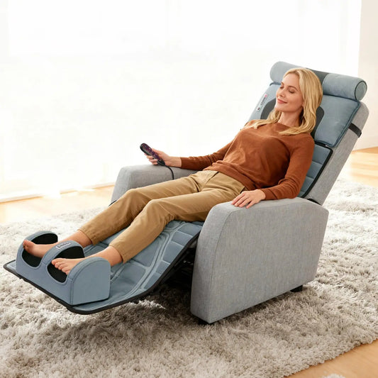 Full Body Heated Massage Mat With Vibration And Lumbar Support