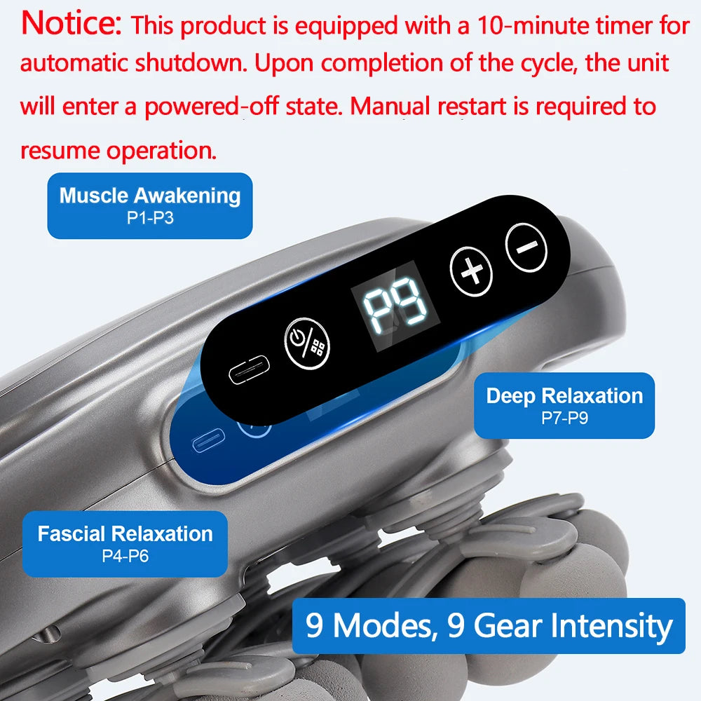 Foreverlily High Frequency Fascia Massage Gun for Body Relief
